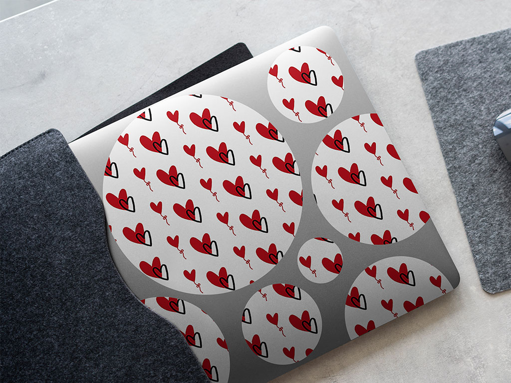 Skipped Beat Heart DIY Laptop Stickers