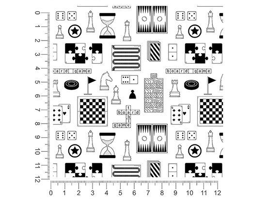 Board Games Hobby 1ft x 1ft Craft Sheets