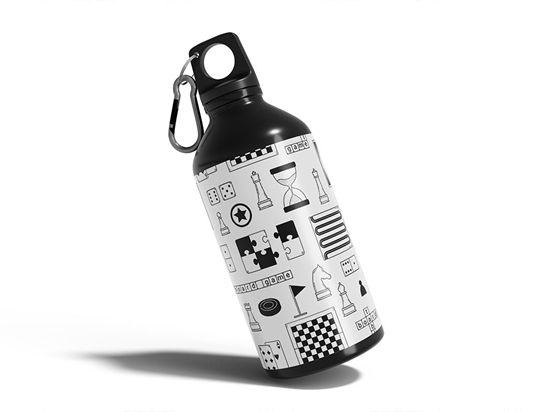 Board Games Hobby Water Bottle DIY Stickers