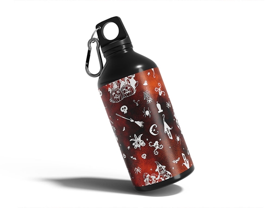 Lantern Magic Horror Water Bottle DIY Stickers