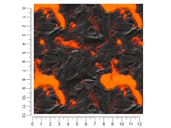Active Fury Lava 1ft x 1ft Craft Sheets