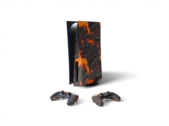 Active Fury Lava Sony PS5 DIY Skin
