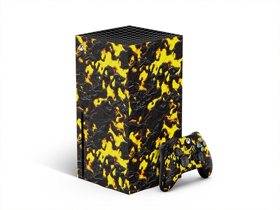 Blistering Hell Lava XBOX DIY Decal