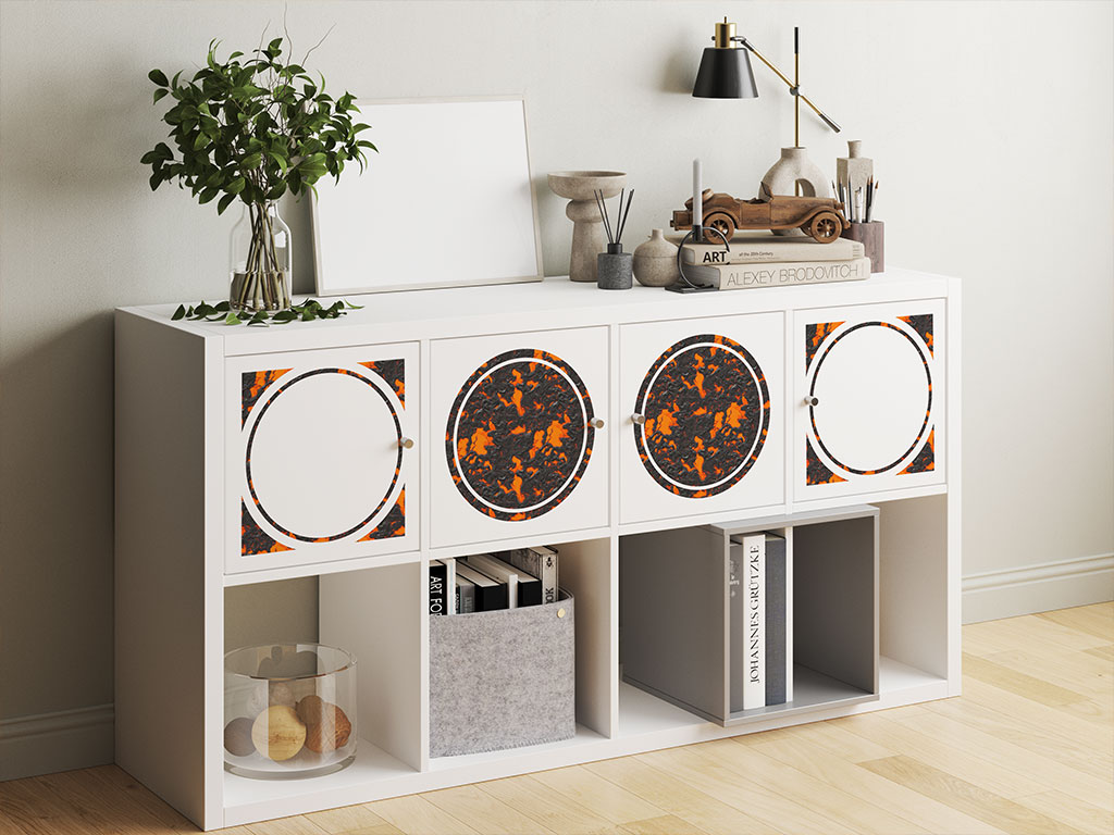 Cinder Cone Lava DIY Furniture Stickers