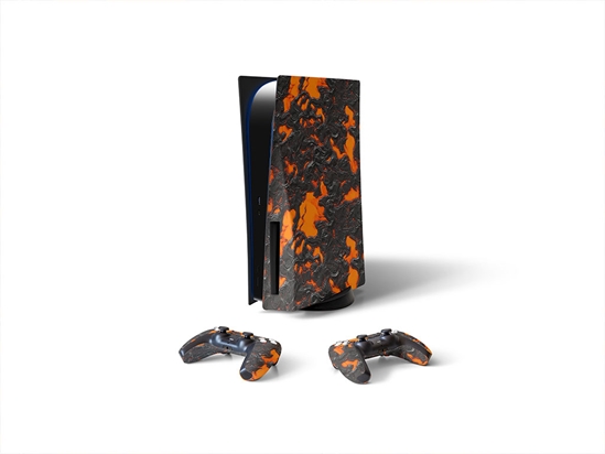 Cinder Cone Lava Sony PS5 DIY Skin