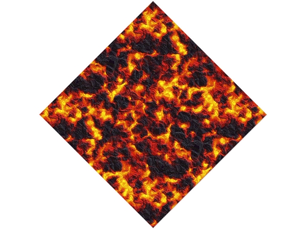 Convergent Boundaries Lava Vinyl Wrap Pattern