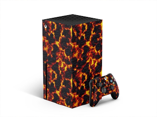 Core to Crust Lava XBOX DIY Decal