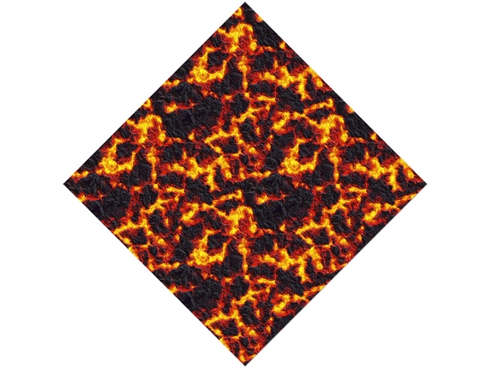 Dangerous Activity Lava Vinyl Wrap Pattern