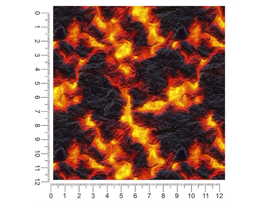 Deadly Combustion Lava 1ft x 1ft Craft Sheets
