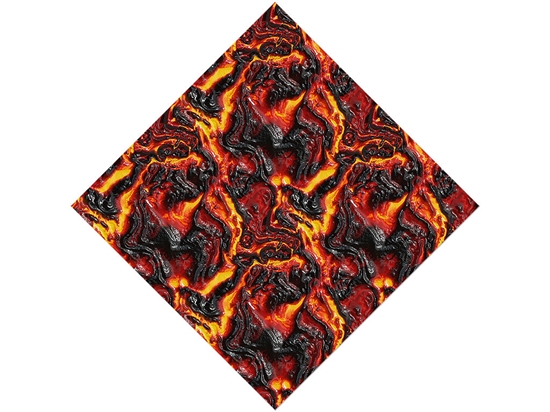 Earthen Core Lava Vinyl Wrap Pattern