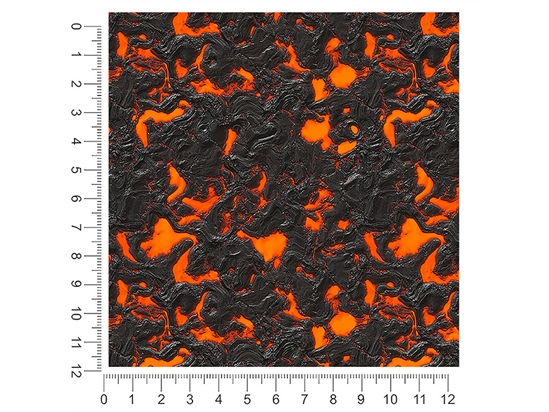 Fiery Fate Lava 1ft x 1ft Craft Sheets