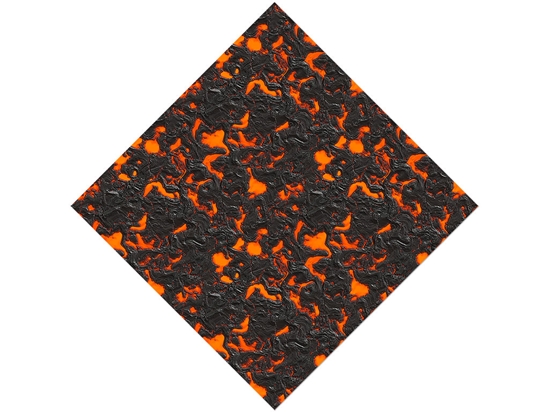 Fiery Fate Lava Vinyl Wrap Pattern