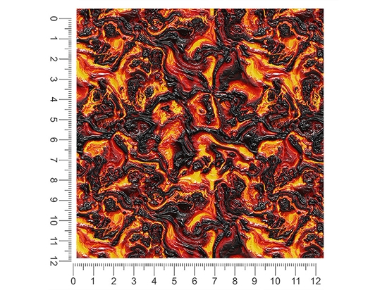 Mount Pinatubo Lava 1ft x 1ft Craft Sheets