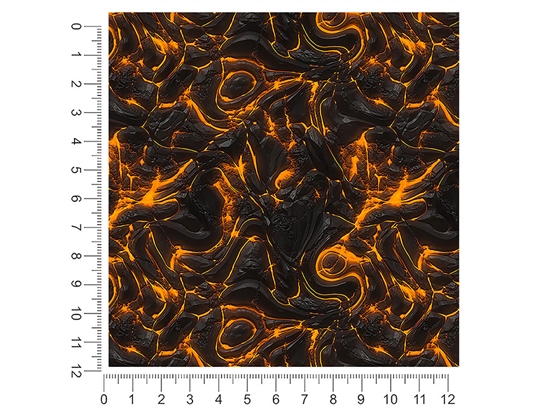Smoldering Mess Lava 1ft x 1ft Craft Sheets