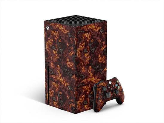 Sulfuric Plumes Lava XBOX DIY Decal