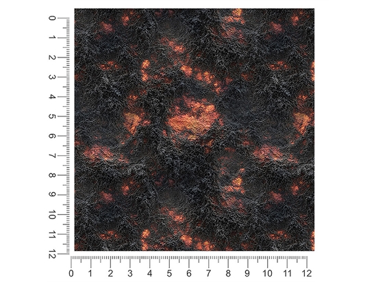 Volcanic Winter Lava 1ft x 1ft Craft Sheets