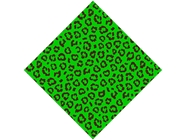 Green Leopard Vinyl Wrap Pattern
