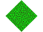 Neon Leopard Vinyl Wrap Pattern