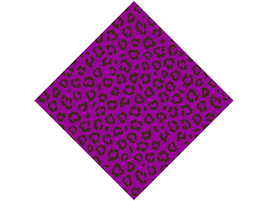 Purple Leopard Vinyl Wrap Pattern