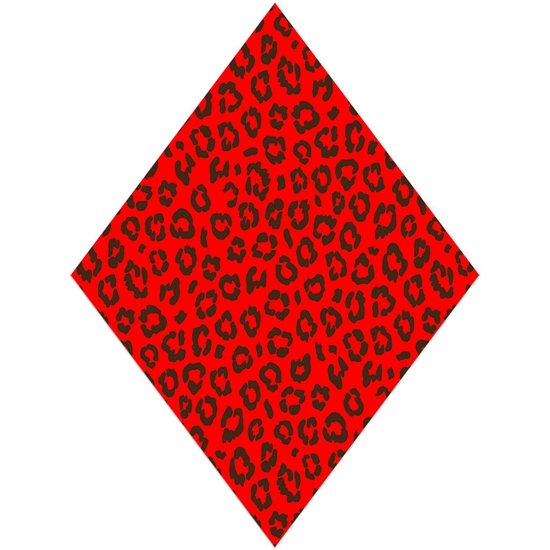 Red Leopard Vinyl Wrap Pattern