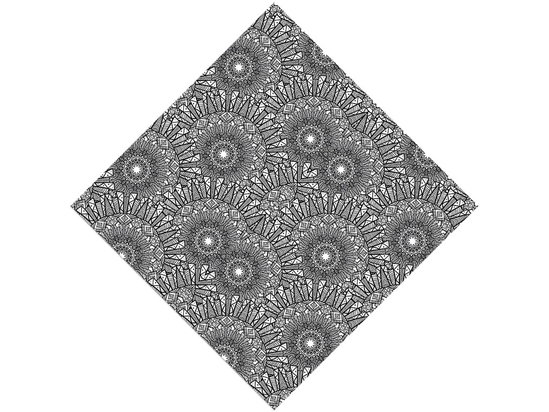 Aztek Sun Mandala Vinyl Wrap Pattern
