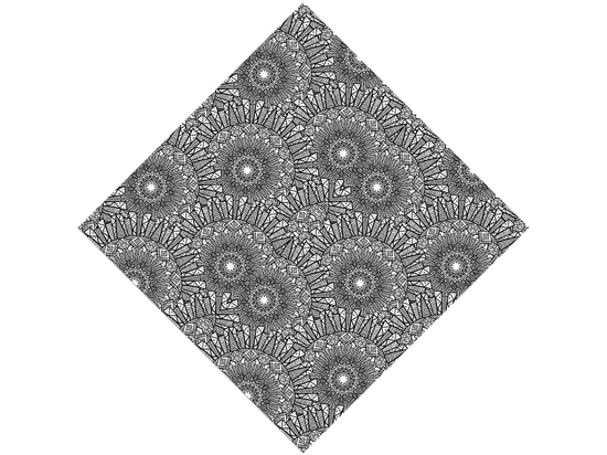 Aztek Sun Mandala Vinyl Wrap Pattern