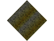 Gold Geometric Mandala Vinyl Wrap Pattern