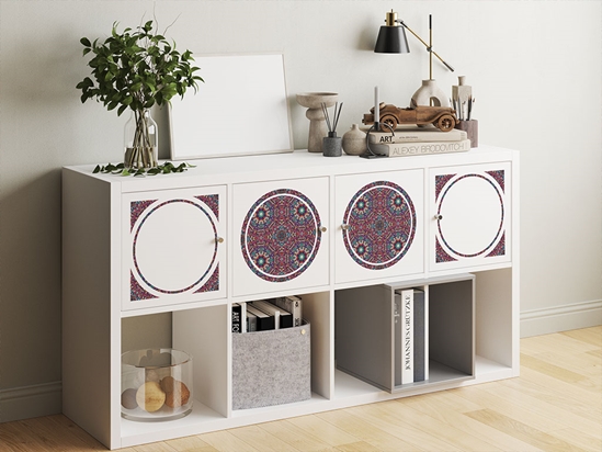 Psychedelic Gosper Mandala DIY Furniture Stickers