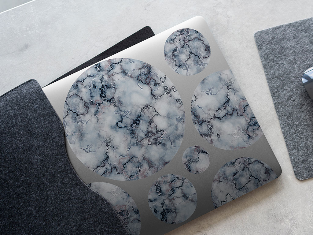 Blue Sodalite Marble Marble Stone DIY Laptop Stickers