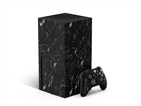 Marquina Black Marble Marble Stone XBOX DIY Decal