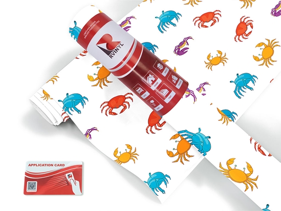 Rainbow Crayfish Salt Water Craft Vinyl Roll