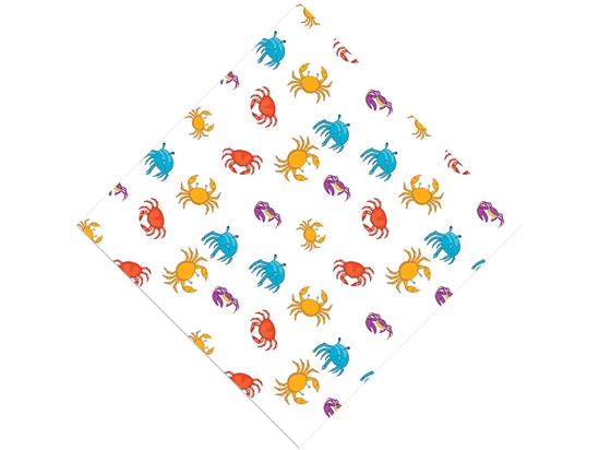Rainbow Crayfish Marine Life Vinyl Wrap Pattern