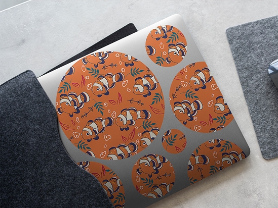 Confused Clownfish Salt Water DIY Laptop Stickers