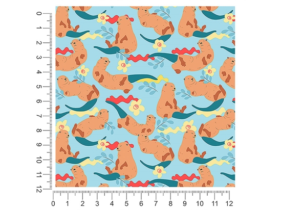 Lazy Otters Salt Water 1ft x 1ft Craft Sheets