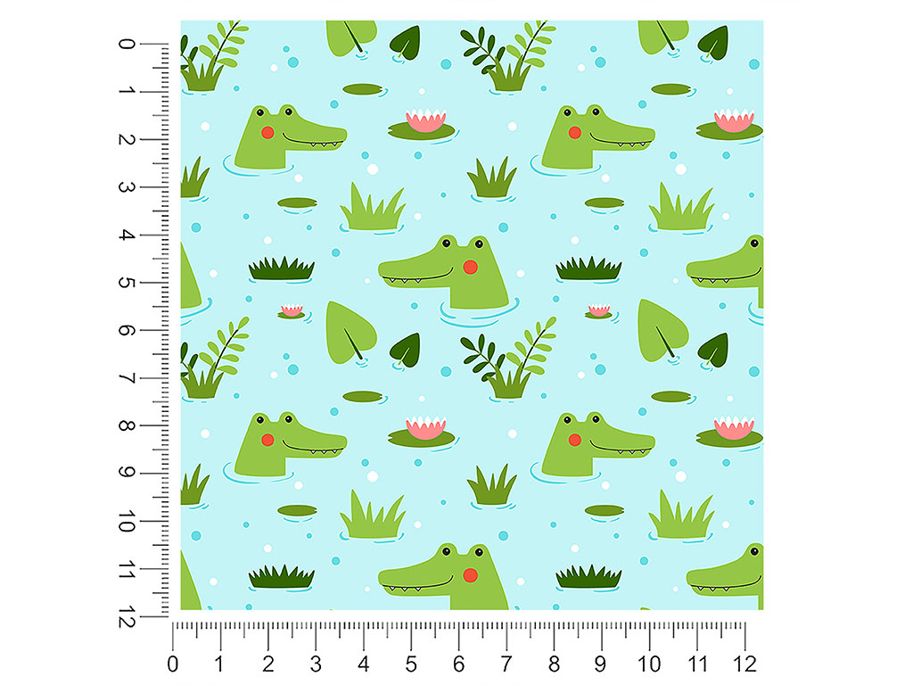 Swamp Life Fresh Water 1ft x 1ft Craft Sheets
