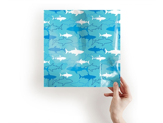Abstract Sharks Salt Water Craft Sheets