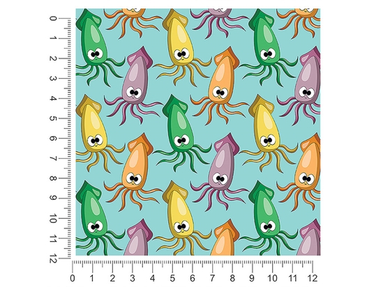 Silly Squids Salt Water 1ft x 1ft Craft Sheets