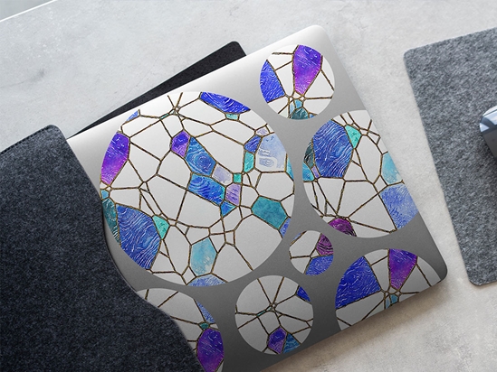 Glass Refractions Mosaic DIY Laptop Stickers