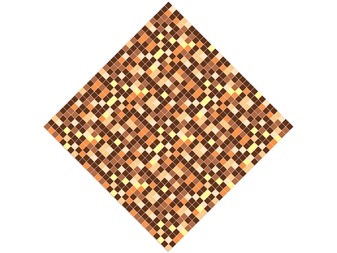 Rcraft™ Brown Mosaic Craft Vinyl - Earth Tile