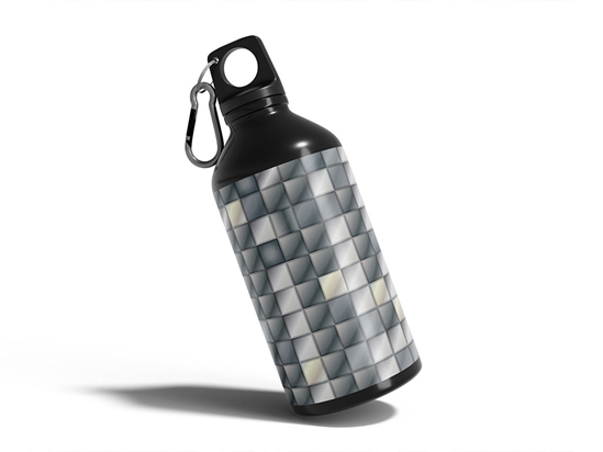 Tiled Shower Mosaic Water Bottle DIY Stickers