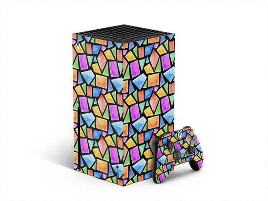 Geometric Menagerie Mosaic XBOX DIY Decal