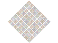 Soft Collage Mosaic Vinyl Wrap Pattern