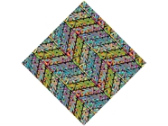 Total Trapezoid Mosaic Vinyl Wrap Pattern