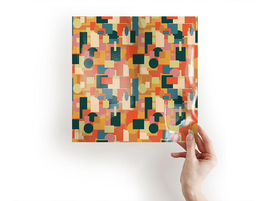 Autumn Abstractions Mosaic Craft Sheets
