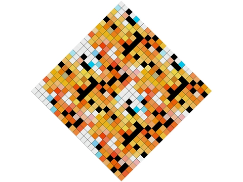 Rcraft™ Orange Mosaic Craft Vinyl - Gamboge Structures