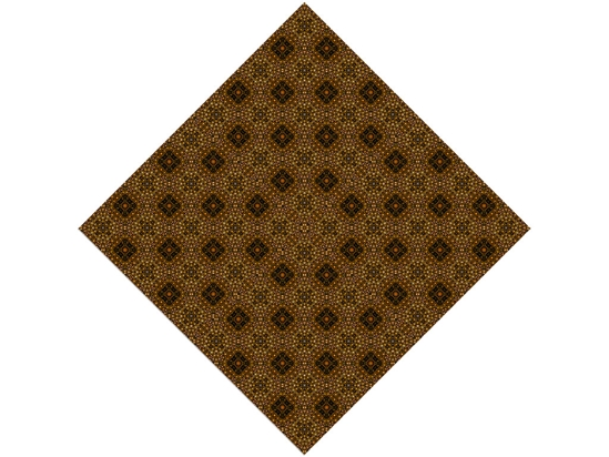 Rusted Squares Mosaic Vinyl Wrap Pattern