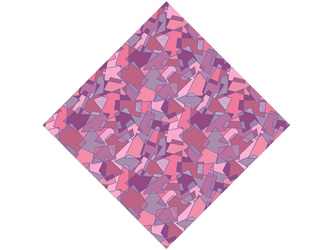 Rcraft™ Pink Mosaic Craft Vinyl - Cinnamon Satin