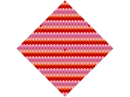 Telemagenta Stripes Mosaic Vinyl Wrap Pattern