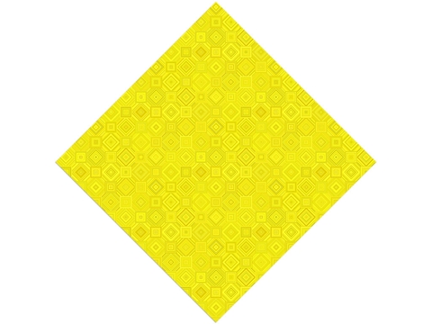 Rcraft™ Yellow Mosaic Craft Vinyl - Canary Songs