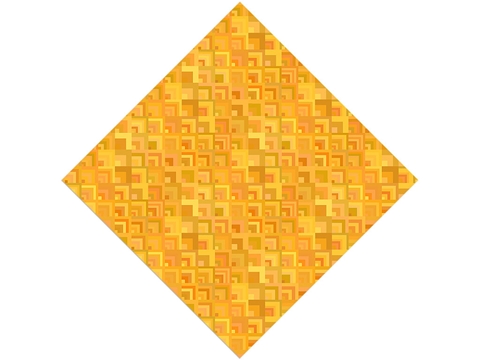 Rcraft™ Yellow Mosaic Craft Vinyl - Goldenrod Dreams